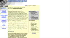 Desktop Screenshot of developingexecutives.com