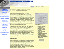 Tablet Screenshot of developingexecutives.com